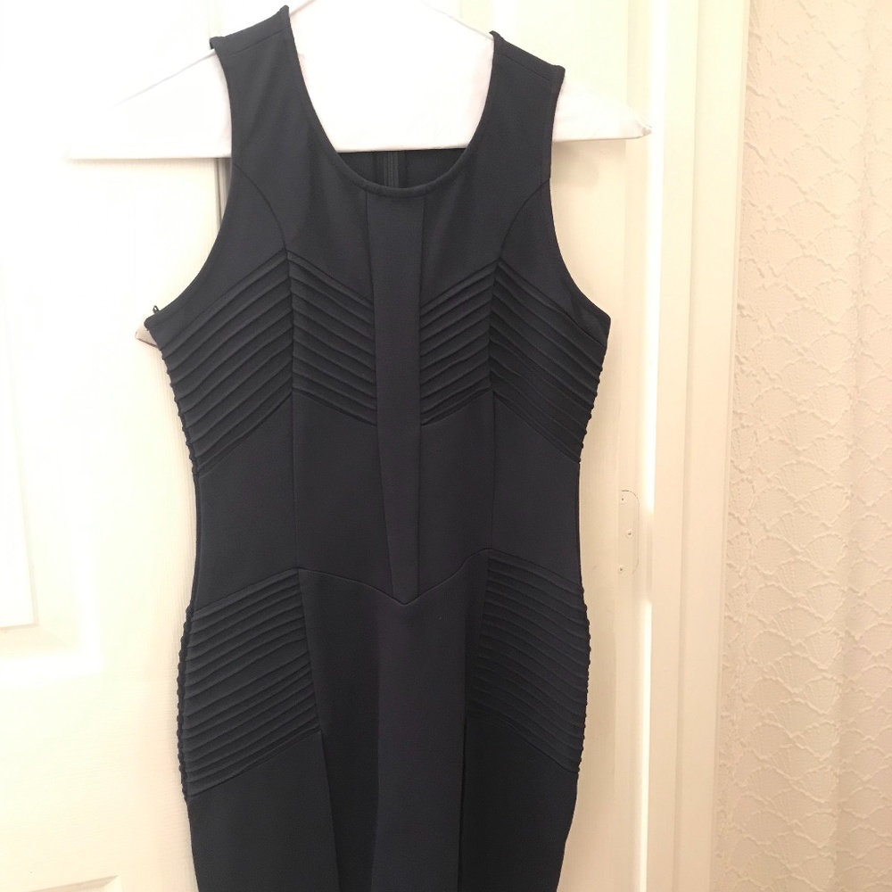Parker black bodycon dress sz. M